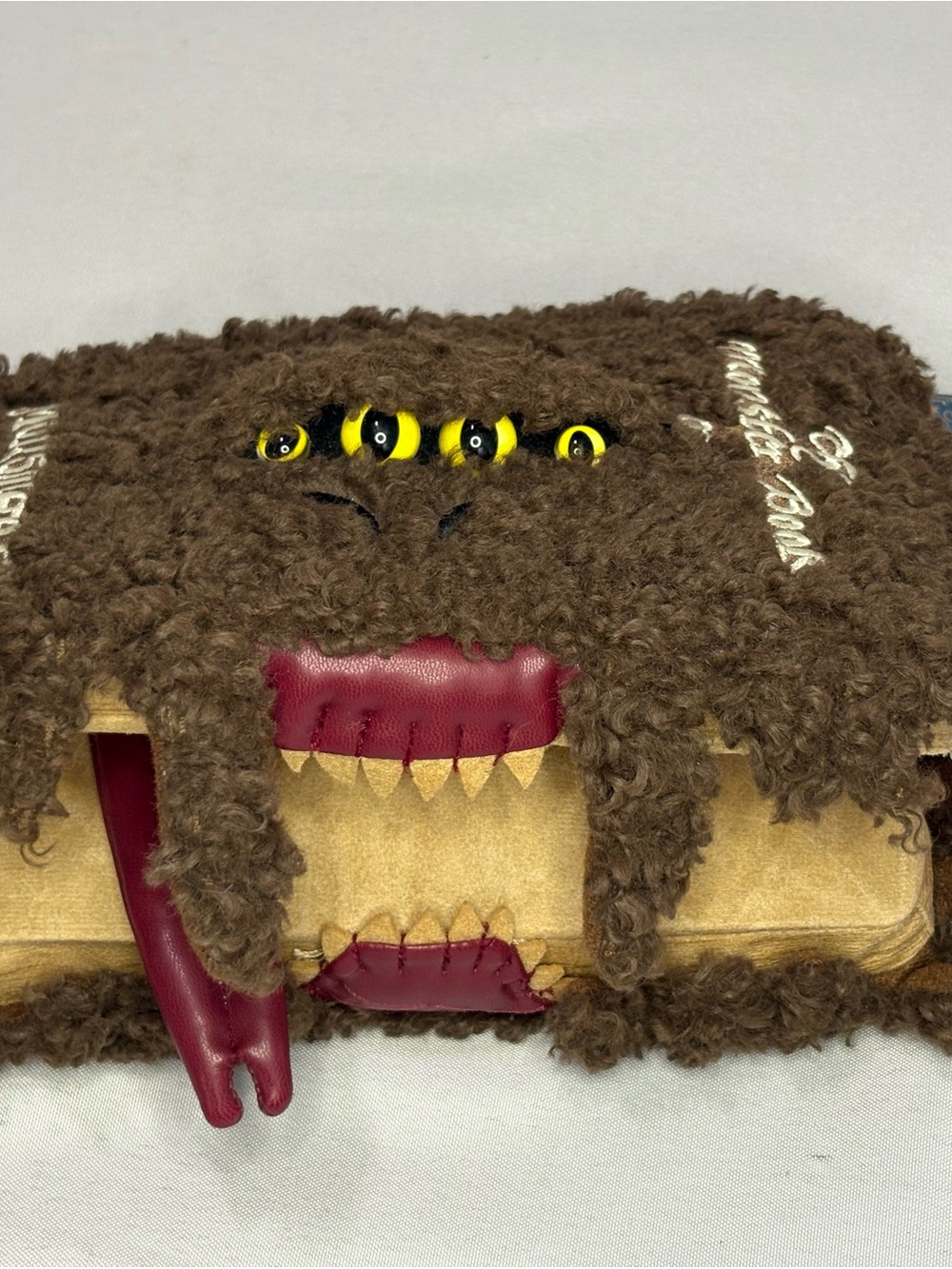 Discontinued Harry Potter Monster Book of Monsters Electronic Plush Tag